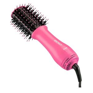 Toro Portable 2 in 1 Hair Dryer with Volumizing Brush - Hot Pink